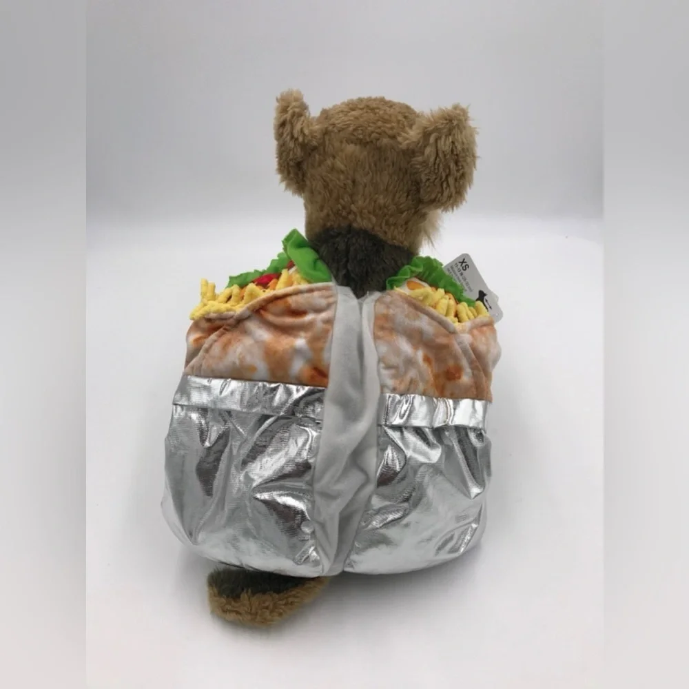 XXS Burrito Pet costume